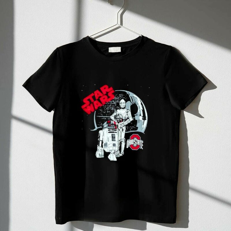 Ohio State Buckeyes Star Wars R2D2 C3 PO 1 T Shirt.jpg