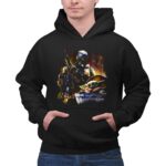 Only Today Mandalorian And Grogu Star Wars Art 2 Hoodie.jpg