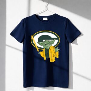 Packers Yoda Green Bay Football Star Wars Mashup Shirt