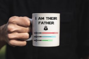 Personalised Lightsaber I Am Their Father Darth Vader Ceramic Mug 1.jpg
