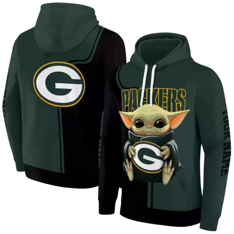Personalized Green Bay Packers Baby Yoda All Over Print Hoodie 1.jpg