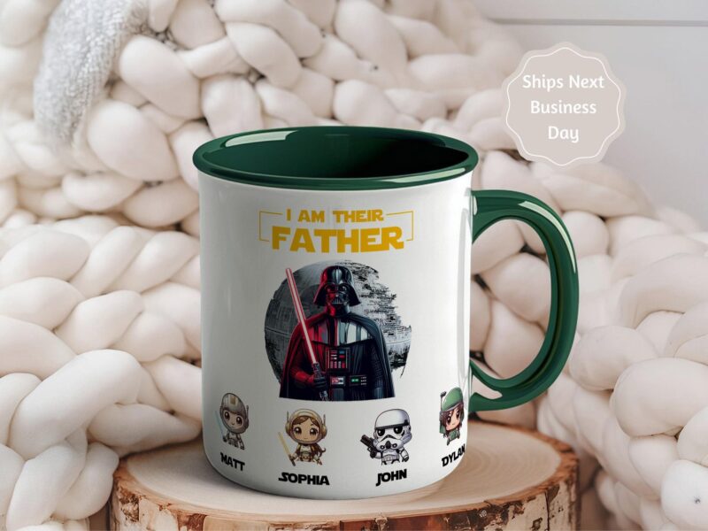 Personalized I Am Their Father Darth Vader Ceramic Mug 1.jpg
