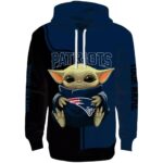 Personalized New England Patriots Baby Yoda All Over Print Hoodie 2.jpg