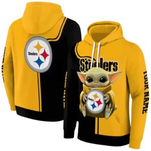 Personalized Pittsburgh Steelers Baby Yoda All Over Print Hoodie 1.jpg