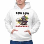 Pew Pew Madafakas Mandalorian Baby Yoda Gun Firing Scene 7 Hoodie.jpg