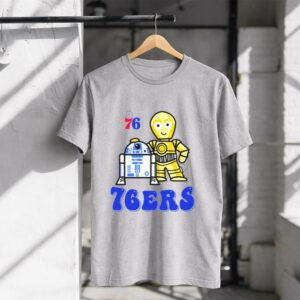 Philadelphia 76ers Star Wars R2 D2 C 3PO 1 T Shirt.jpg