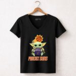 Phoenix Suns Baby Yoda Wilson Basketball 5 Womens V Neck.jpg