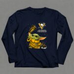 Pittsburgh Penguins Baby Yoda Hockey Star Wars Crossover 9 Long Sleeves 1.jpg