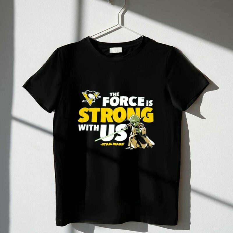 Pittsburgh Penguins The Force Is Strong With Us Star Wars Yoda 1 T Shirt 1.jpg
