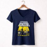 Pittsburgh Penquins May The Force Be With You Han Solo and R2D2 C 3PO 9 Womens V Neck 1.jpg