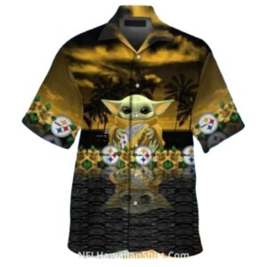Pittsburgh Steelers Baby Alien Palm Scene Hawaiian Shirt 1.jpg
