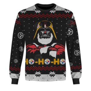 Pittsburgh Steelers Santa Darth Vader Christmas All Over Print Sweatshirt 1.jpg