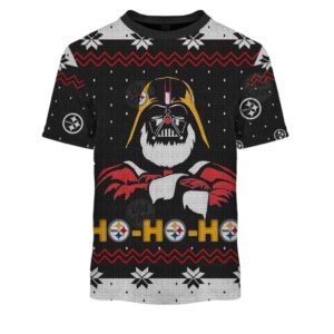 Pittsburgh Steelers Santa Darth Vader Christmas All Over Print T Shirt 1.jpg