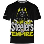 Pittsburgh Steelers Star Wars Darth Vader Empire All Over Print T Shirt 1.jpg