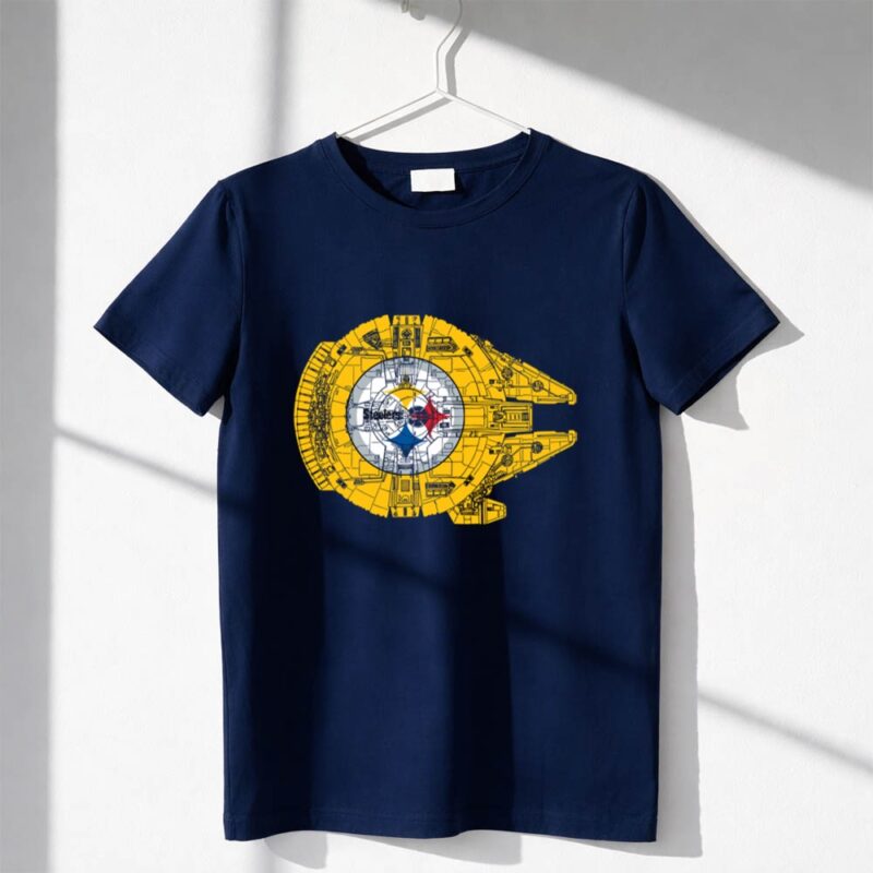 Pittsburgh Steelers The Millennium Falcon Star Wars 1 T Shirt