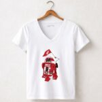 R2 D2 Detroit Red Wings 5 Womens V Neck.jpg