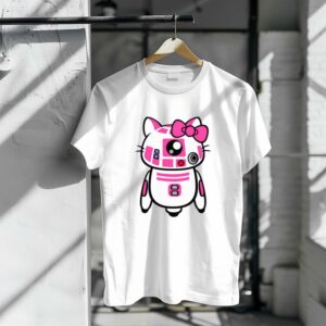 R2D2 Funny Hello Kitty Star Wars 1 T Shirt.jpg