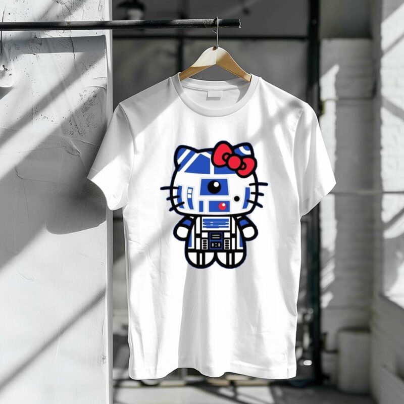 R2D2 Hello Kitty Star Wars 1 T Shirt.jpg