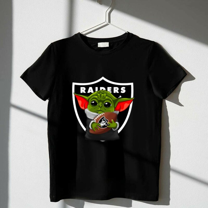 RAIDERS BABY YODA OAKLAND FOOTBALL FAN 1 T Shirt
