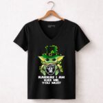 Raiders-I-Am-Kiss-Me-You-Must-St-Patricks-Day-Baby-Yoda-Raiders-5-Womens-V-Neck