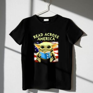 Read Across America Baby Yoda Cat in the Hat American Flag 1 T Shirt.jpg