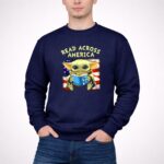 Read Across America Baby Yoda Cat in the Hat American Flag 3 Sweatshirt.jpg