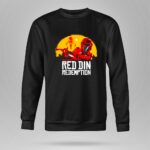 Red Din Redemption Mandalorian Bounty Hunter Star Wars 8 Sweatshirt.jpg