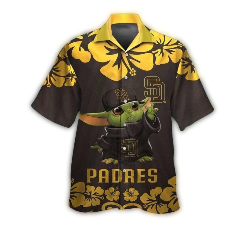 San Diego Padres Star Wars Baby Yoda Hawaiian Shirt 1.jpg