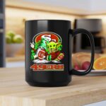 San Francisco 49ers Football St Patricks Day Gnome and Baby Yoda 49ers 2 mug.jpg