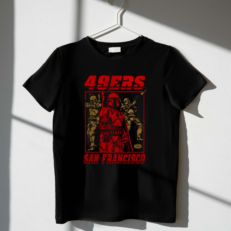 San Francisco 49ers Star Wars Boba Fett 1 T Shirt