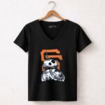 San Francisco Giants Star Wars BB 8 5 Womens V Neck.jpg