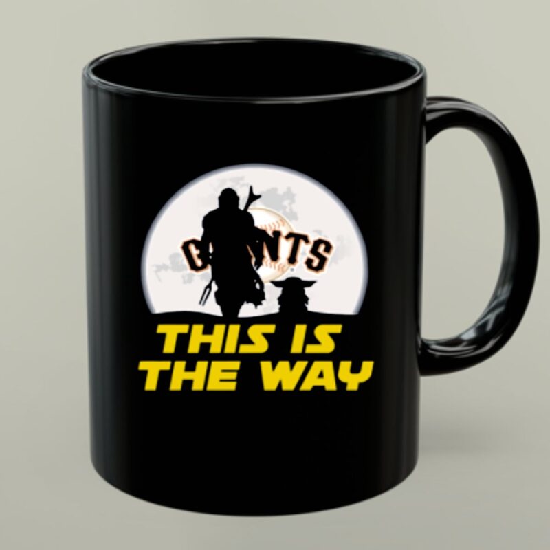 San Francisco Giants Star Wars Yoda And Mandalorian This Is The Way 1 mug.jpg