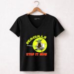 Seagulls Stop It Now Yoda Star Wars 5 Womens V Neck.jpg