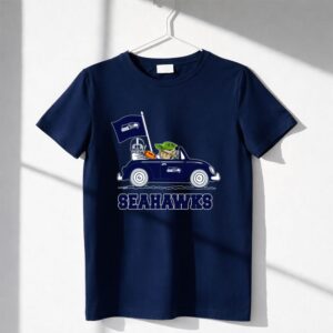 Seahawks Darth Vader Baby Yoda Car Star Wars Shirt