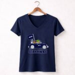 Seahawks-Darth-Vader-Baby-Yoda-Car-Star-Wars-9-Womens-V-Neck