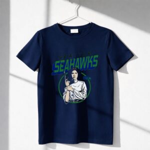 Seahawks Star Wars Princess Leia Shirt