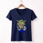 Seattle-Seahawks-Baby-Yoda-Helmet-Fan-9-Womens-V-Neck