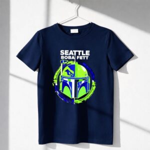 Seattle Seahawks Boba Fett Football Bounty Hunter Shirt