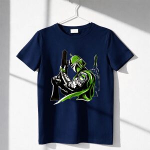 Seattle Seahawks Boba Fett Mandalorian Star Wars Shirt