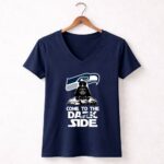 Seattle-Seahawks-Come-To-The-Dak-Side-Dark-Vader-9-Womens-V-Neck