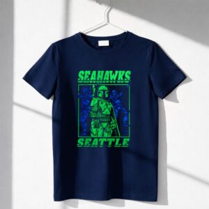 Seattle Seahawks Star Wars Boba Fett Shirt