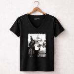 Selfie20in20Disneyworld20Darth20Vader20Star20Wars20Stormtrooper20Peace20Sign20Castle 5 Womens V Neck.jpg