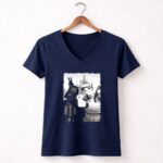 Selfie20in20Disneyworld20Darth20Vader20Star20Wars20Stormtrooper20Peace20Sign20Castle 9 Womens V Neck.jpg