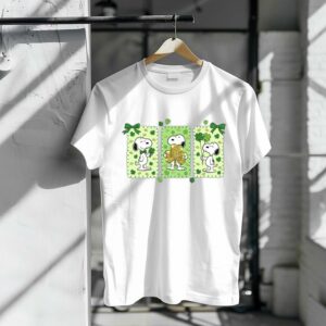 Snoopy Hold Shamrocks Shirt