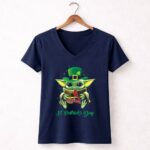 St-Louis-Cardinals-Baby-Yoda-St-Patricks-Day-9-Womens-V-Neck
