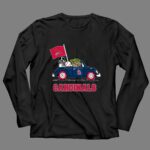St Louis Cardinals Darth Vader Baby Yoda Driving Car Star Wars Baseball 4 Long Sleeves.jpg