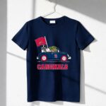 St Louis Cardinals Darth Vader Baby Yoda Driving Car Star Wars Baseball 6 T Shirt.jpg