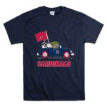 St Louis Cardinals Darth Vader Baby Yoda Driving Car Star Wars Baseball 9 T Shirt.jpg