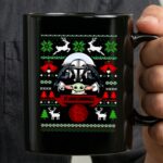St Louis Cardinals Darth Vader Baby Yoda Star Wars Christmas 3 mug.jpg
