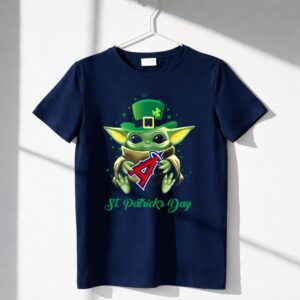 St Patricks Day Los Angeles Angels Baby Yoda Shirt
